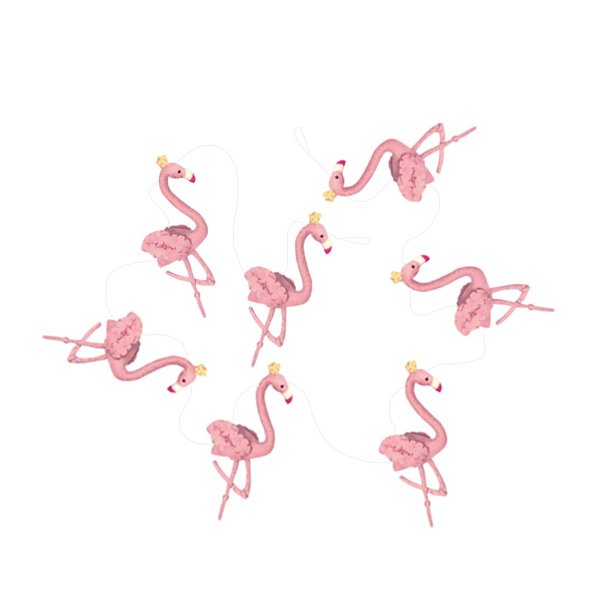 Gamcha - Flamingo guirlande