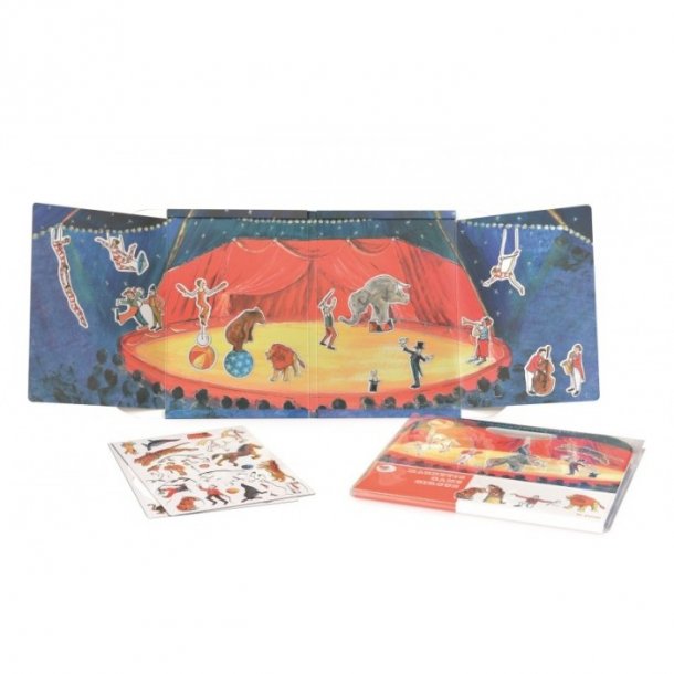 Egmont Toys - Magnet bog med cirkus tema